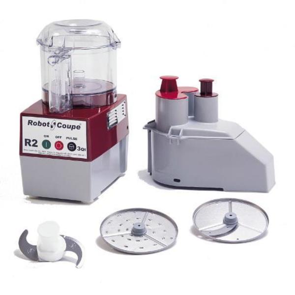 Robot Coupe 3 qt 1 HP Continuous Feed Food Processor R2N CLR